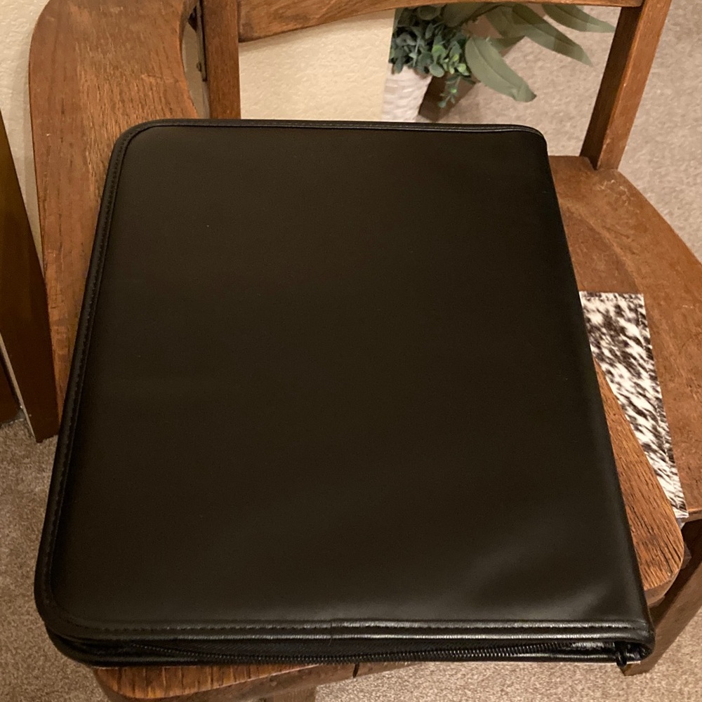 Hair on Hide (HOH)/Leather Binder & Merrick's HOH/Leather Address Book Bundle - Picture 5 of 15